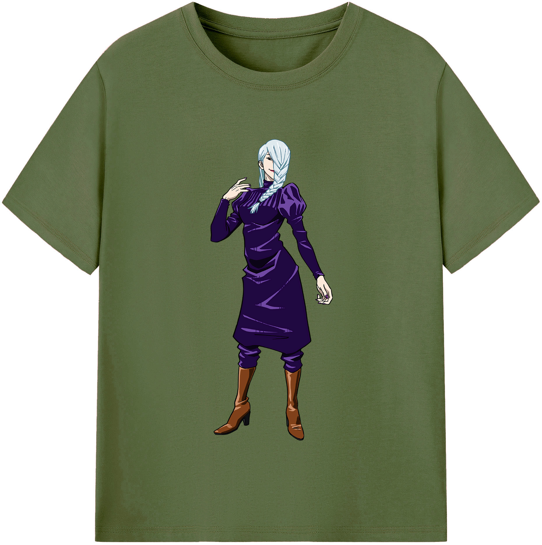 （画像用） 呪術廻戦 Jujutsu Kaisen 綿100％半袖Tシャツ（フロントプリント）